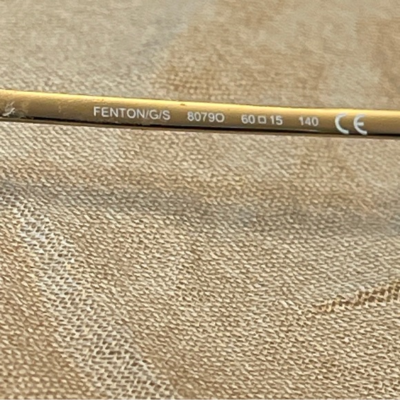 Kate Spade  Fenton/G/S Sunglasses Gold / Brown Gradient - Picture 4 of 6